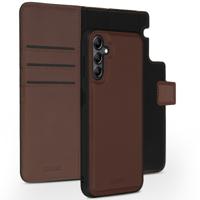 Accezz Premium Leather 2 in 1 Wallet Bookcase Samsung Galaxy A14 (5G/4G) Telefoonhoesje Bruin