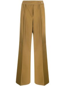 Dorothee Schumacher pantalon palazzo à détails plissés - Vert