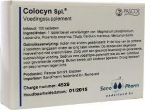 Pascoe Colocyn colocynthis similiaplex (100 tab)