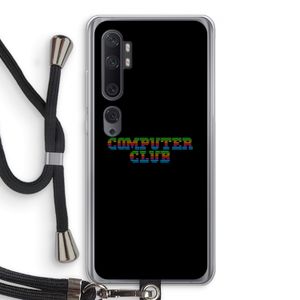 Retro: Xiaomi Mi Note 10 Pro Transparant Hoesje met koord