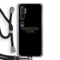 Retro: Xiaomi Mi Note 10 Pro Transparant Hoesje met koord