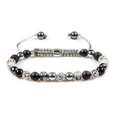 Karma Armband Spiral Pachanga White Crystal