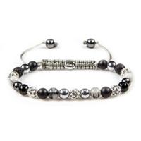 Karma Armband Spiral Pachanga White Crystal