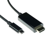 ACT SB0030 USB-C naar HDMI-Male Conversie Kabel | 4K/60Hz | Grijs | 2 meter - thumbnail
