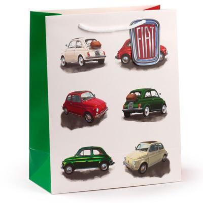 Fiat 500 Retro Repeat - Cadeautasje Large