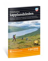 Wandelatlas Friluftsatlas Lapplandsleden | Calazo - thumbnail