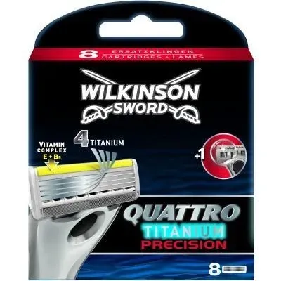 Wilkinson Quattro Titanium Precision (8st.)