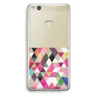 Gekleurde driehoekjes: Huawei Ascend P10 Lite Transparant Hoesje
