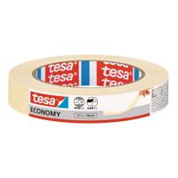 Afplaktape tesa economy 50mx19mm geel | 16 stuks