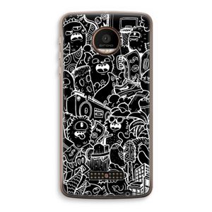 Vexx Black City : Motorola Moto Z Force Transparant Hoesje