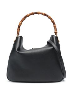 Gucci medium Diana leather tote bag - Noir