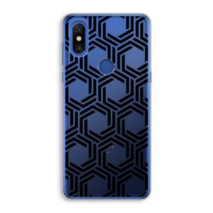 Geometrisch patroon: Xiaomi Mi Mix 3 Transparant Hoesje