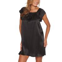 Lady Avenue Pure Silk Baby Doll Dress - thumbnail