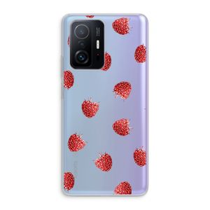 Framboosjes: Xiaomi 11T Pro Transparant Hoesje