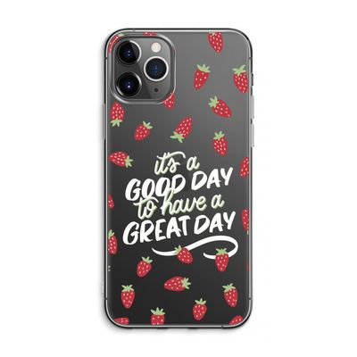 Don't forget to have a great day: iPhone 11 Pro Max Transparant Hoesje