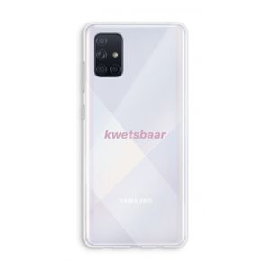 kwetsbaar: Galaxy A71 Transparant Hoesje