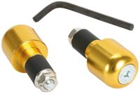 Vicma Handlebar plugs 13.5 mm gold, 618or