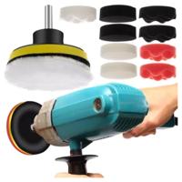 Xtrobb Polijstspons - 12x stuks - D80 mm - polijsten/waxen - 3000 tpm