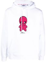 GCDS hoodie en coton à patch alien - Blanc - thumbnail