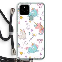 Fantasiewereld: Pixel 5 Transparant Hoesje met koord
