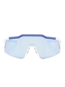 100% Eyewear lunettes de soleil oversize Speedcraft - Blanc