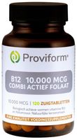 Vitamine B12 10.000mcg combi actief folaat