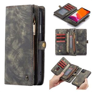 Caseme 2-in-1 Multifunctionele iPhone 11 Pro Max Wallet Case - Zwart