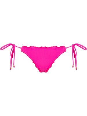 Amir Slama bas de bikini volanté - Rose