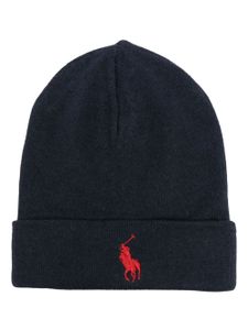 Polo Ralph Lauren bonnet à logo brodé - Bleu