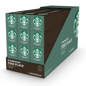 Starbucks - Pike Place Medium Roast by Nespresso - 12x 10 Capsules