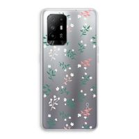 Small white flowers: Oppo A94 5G Transparant Hoesje