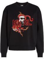 Karl Lagerfeld sweat Year of the Dragon Ikon - Noir - thumbnail