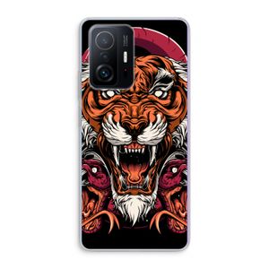 Tiger and Rattlesnakes: Xiaomi 11T Pro Transparant Hoesje