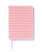 HEMA Notitieboek 16x22cm roze fluffy