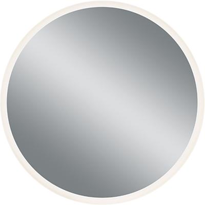 LED Badkamerspiegel - Trion Raro - 15W - Rond - 60cm - Dipschakelaar - Spiegelglas