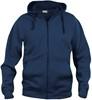 Clique 021034 Basic Hoody Full zip - Dark Navy - XS