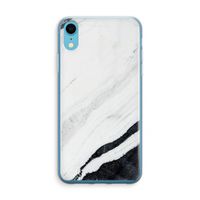 Elegante marmer: iPhone XR Transparant Hoesje