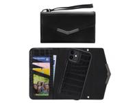 Mobilize Mobilize 2in1 Elegant Magnet Clutch Apple iPhone 12 Mini Black Croco