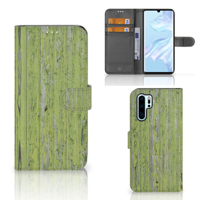 Huawei P30 Pro | Book Style Case | Green Wood