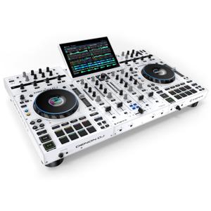 Denon DJ PRIME4+ White Edition 4-deck standalone DJ-controller