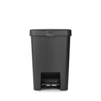 Brabantia StepUp Pedaalemmer - 25 liter - dark grey 800429