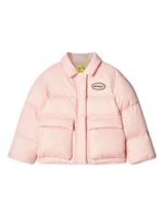 Off-White Kids doudoune Jeff à motif Arrows - Rose