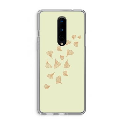 Falling Leaves: OnePlus 8 Transparant Hoesje