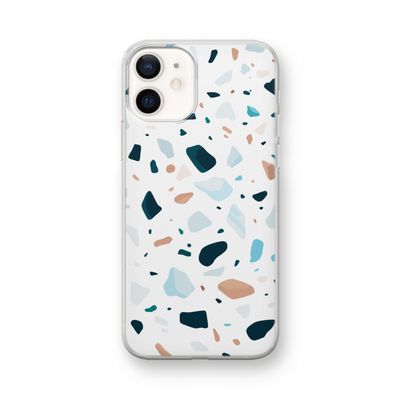 Terrazzo N°13: iPhone 12 mini Transparant Hoesje