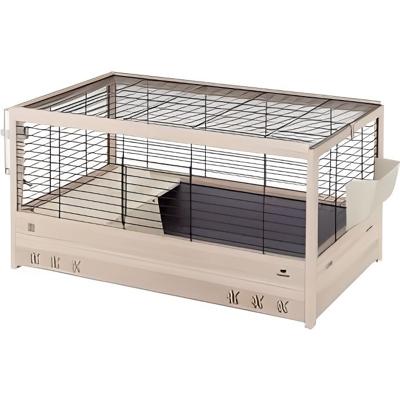 FERPLAST Kooi ARENA 80 voor cavia's - Noors grenen hout - FSC-normen - 82 x 52 x 45,5 cm