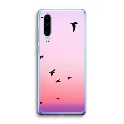 Fly away: Huawei P30 Transparant Hoesje