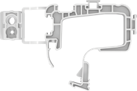 Bosch Accessoires PRO EPH-20 Kunststof verzamelclip voor electra PRO EPH-20 | 100 stuks - 1600A032GD