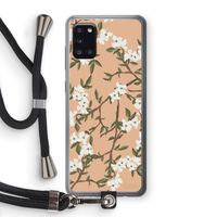 Blossoming spring: Samsung Galaxy A31 Transparant Hoesje met koord Blossoming spring: Samsung Galaxy A31 Transparant Hoesje met koord