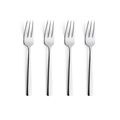 Amefa gebaksvorkjes moderno 4 stuks