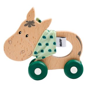 Eichhorn baby hipp houten duwfiguur ezel